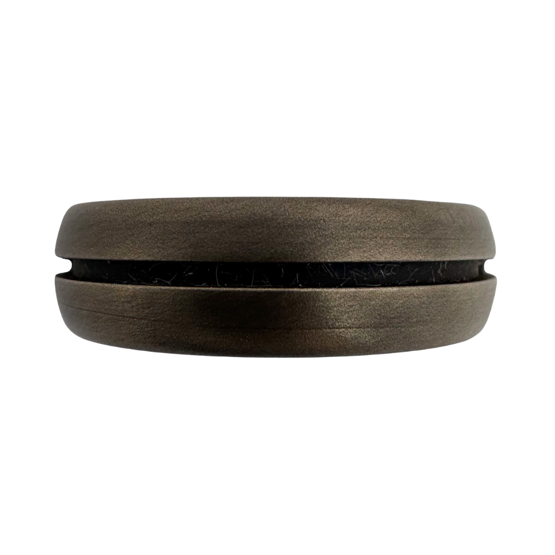 Titanium band with single channel