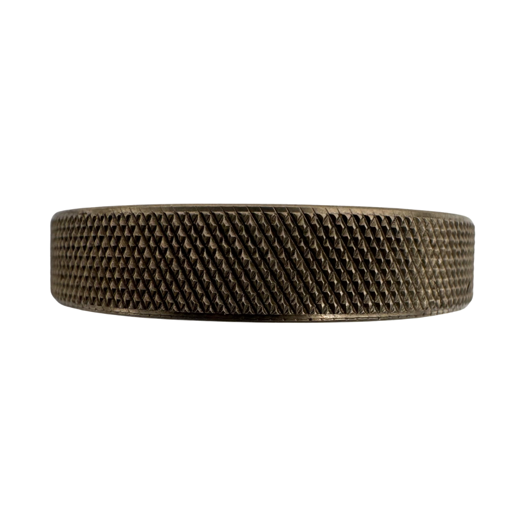 Titanium fine knurled ring