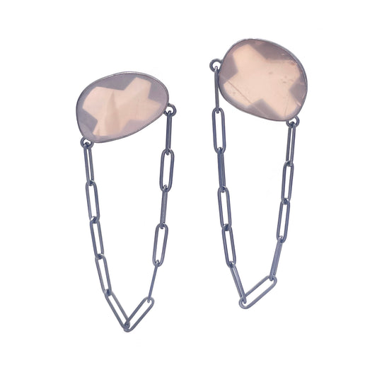 Peachy Chain Earrings