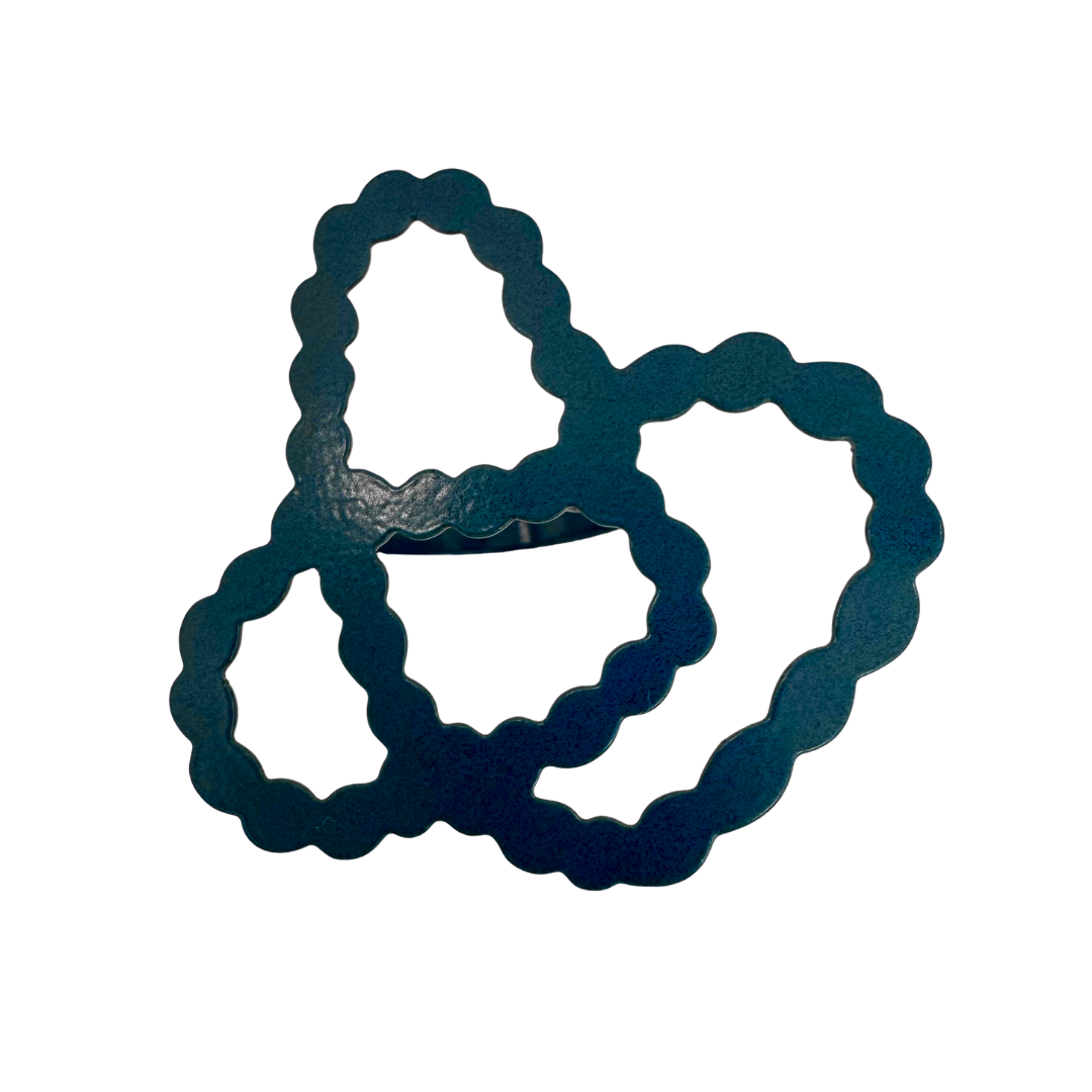Pearl Sketch Ring - teal