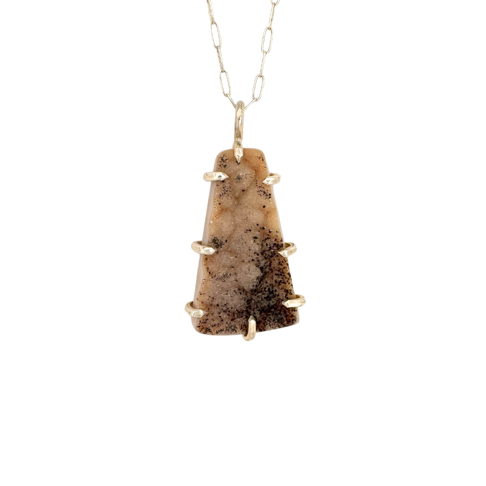 Druzy Agate Necklace