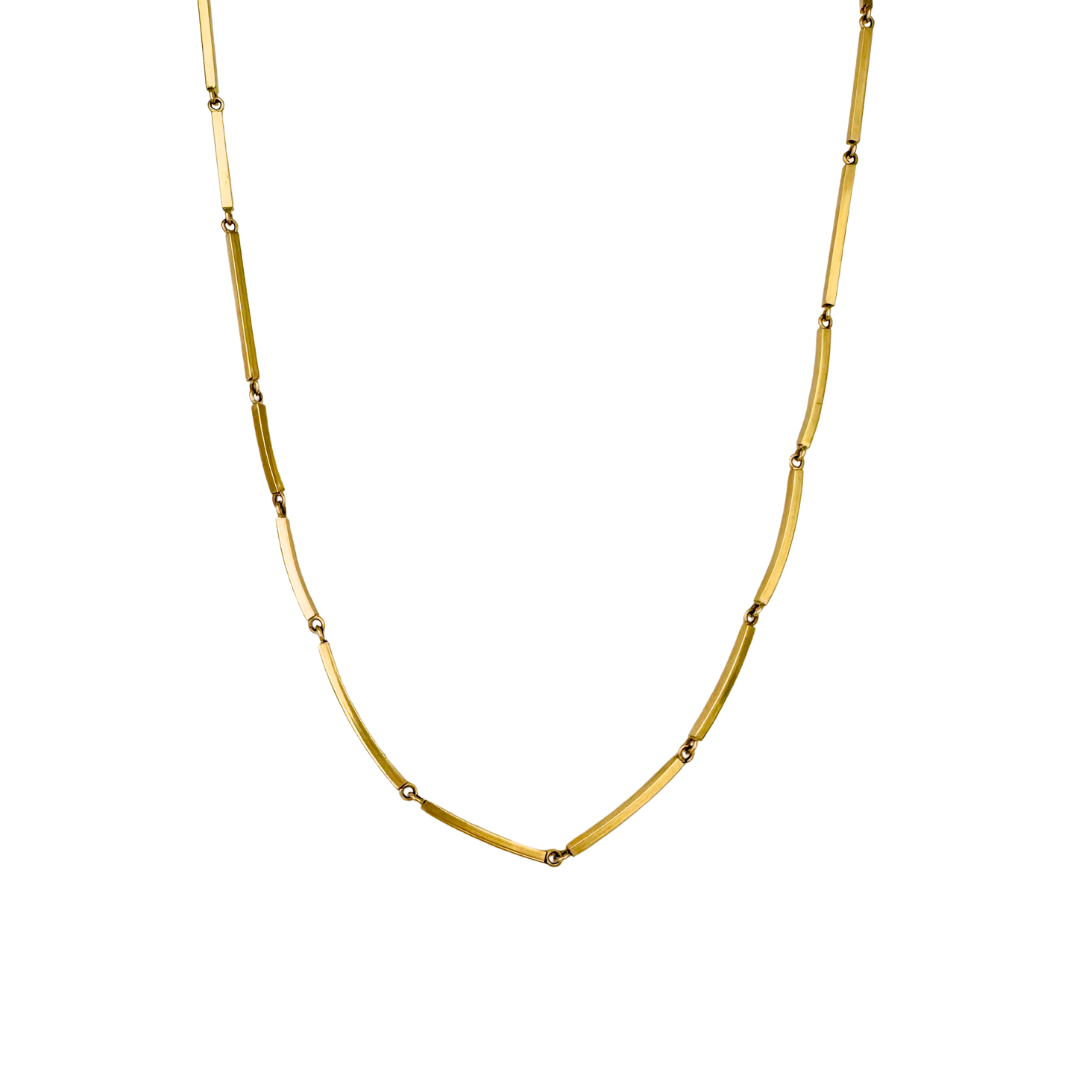 14kt Modern Line Necklace