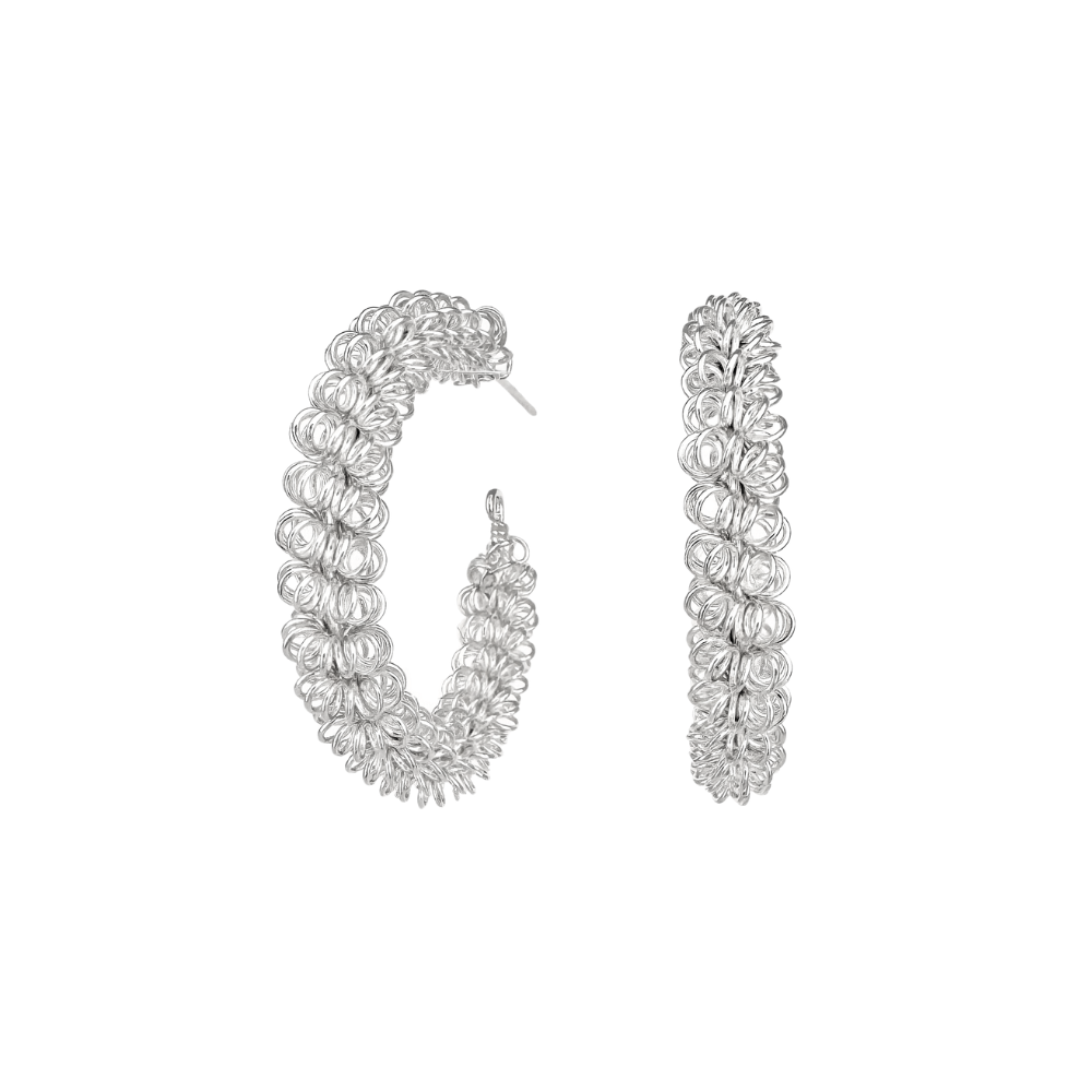 Seafoam Hoops Large