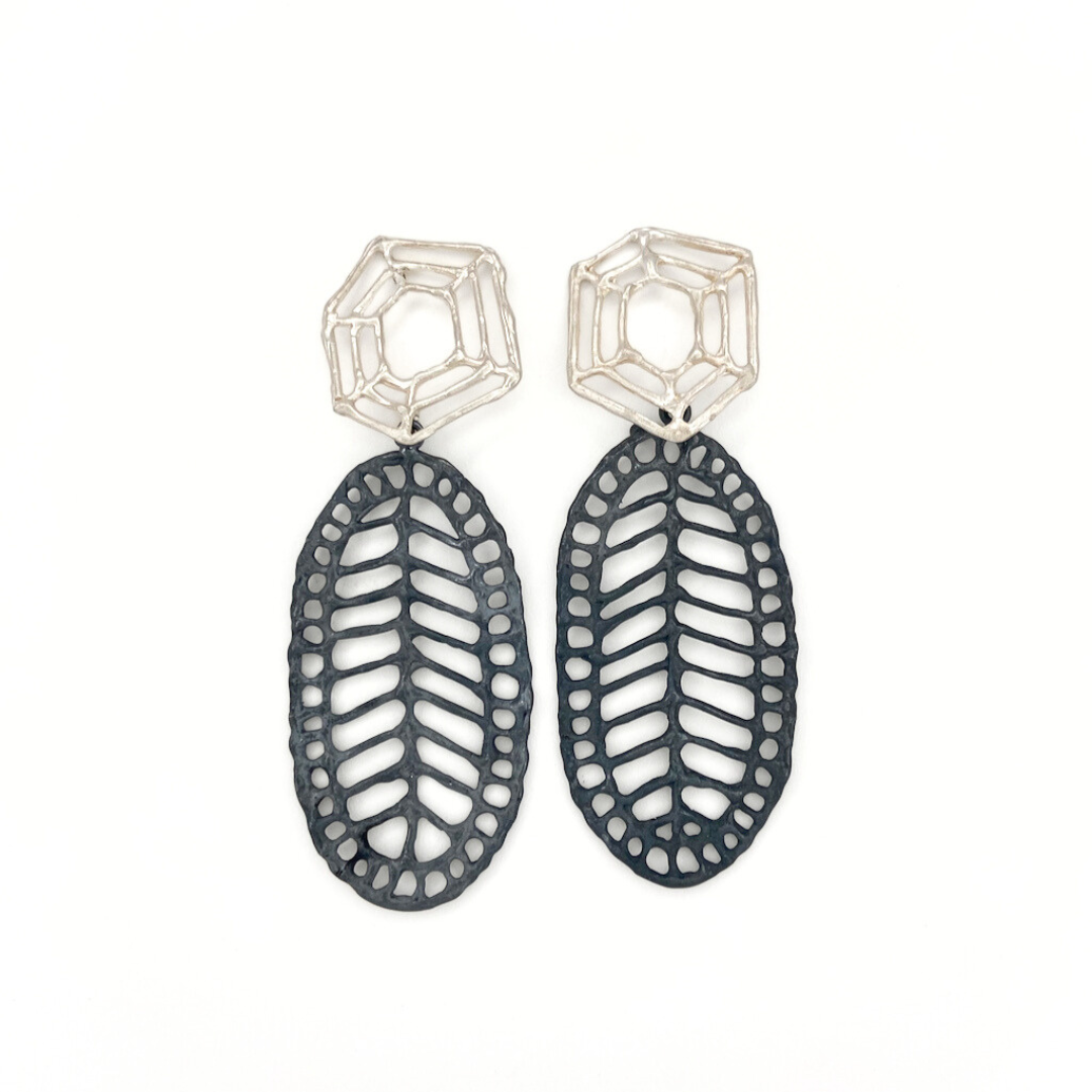 Chain Earrings – simple tongue