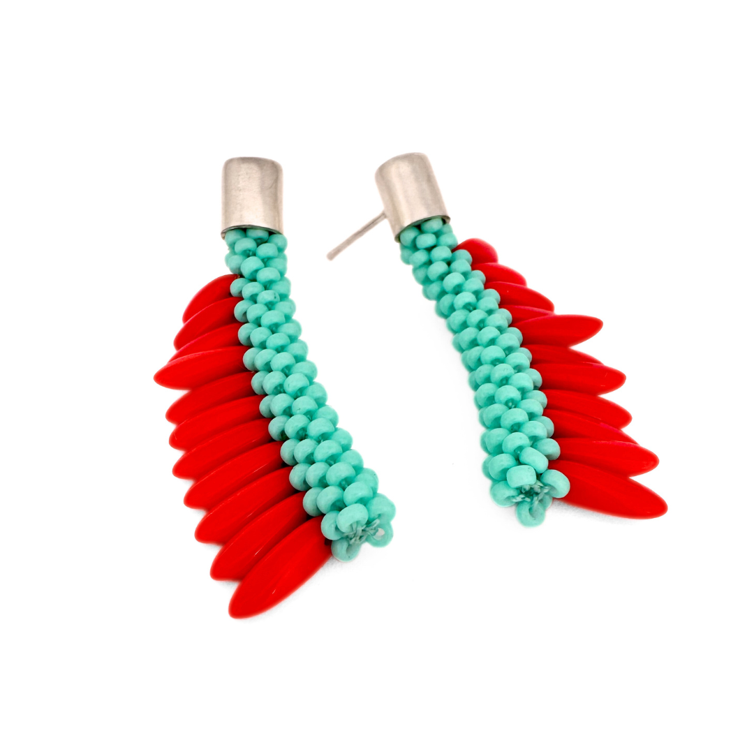 Long Rice Earrings