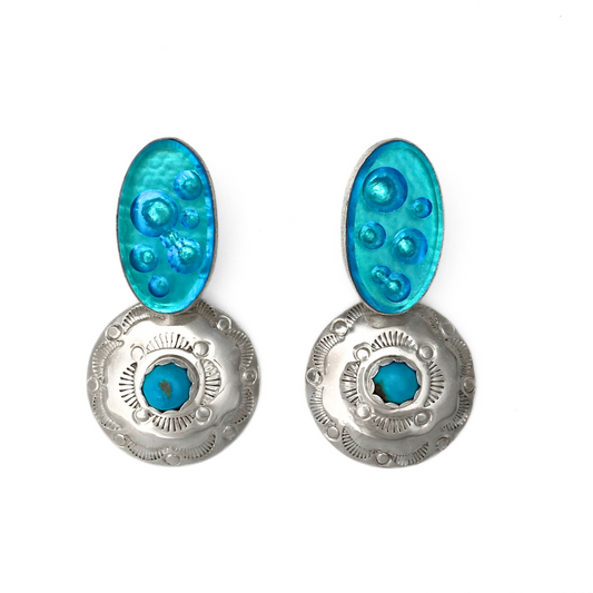 "HLH Earrings" - Debra Adelson, in collaboration with Daman and Marie Thompson