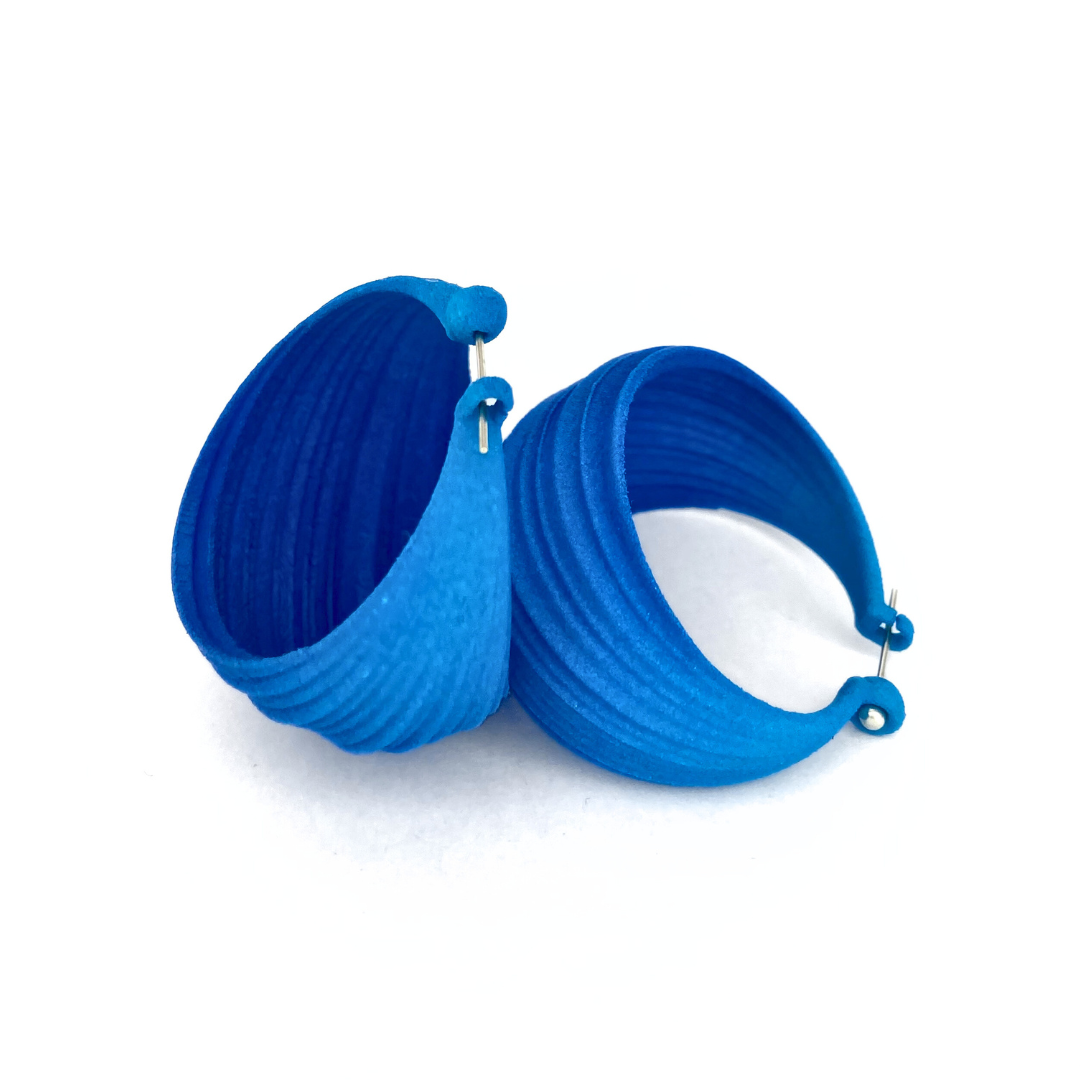 Pleated Hoops