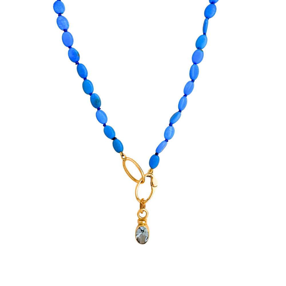 Ceruleite Beaded Necklace
