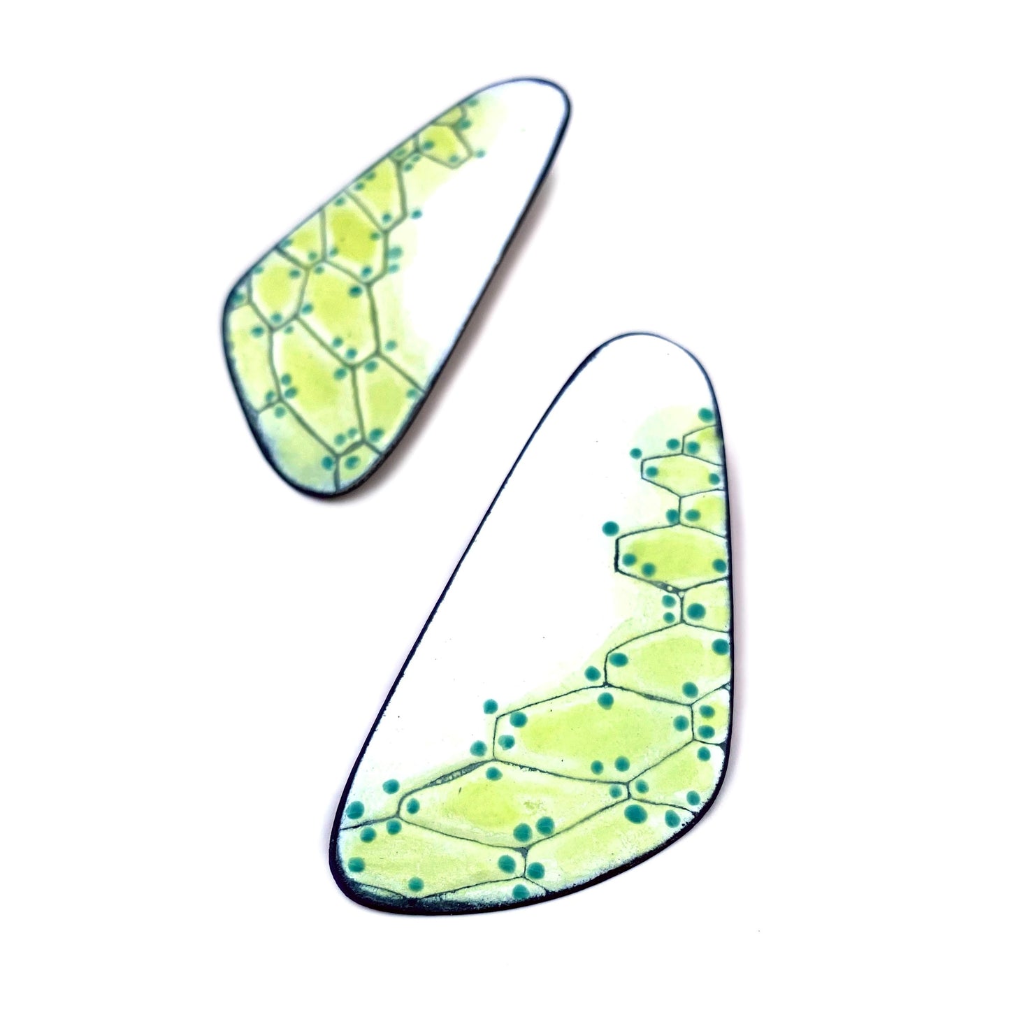 Cell - Large Chartreuse (Chartreuse & Robin Egg)