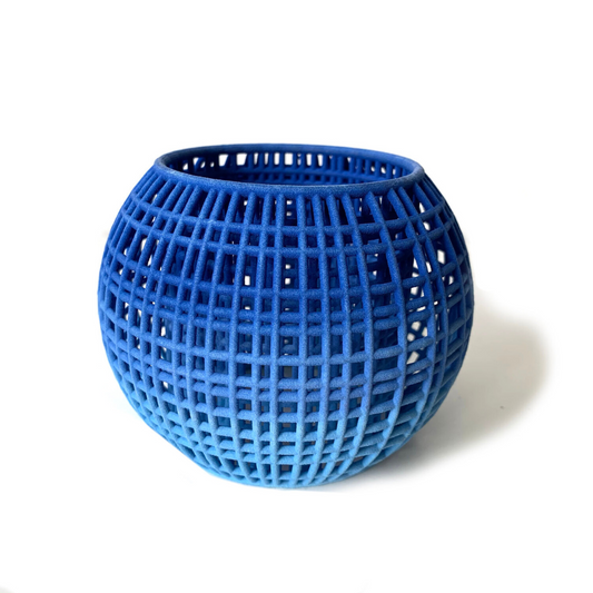Cage Bangle, Blue Ombre