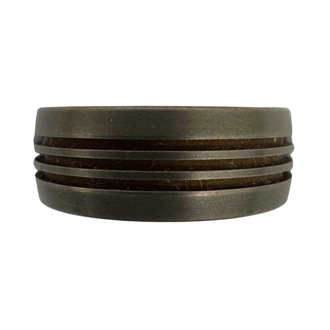 Titanium band with (3)dark channels