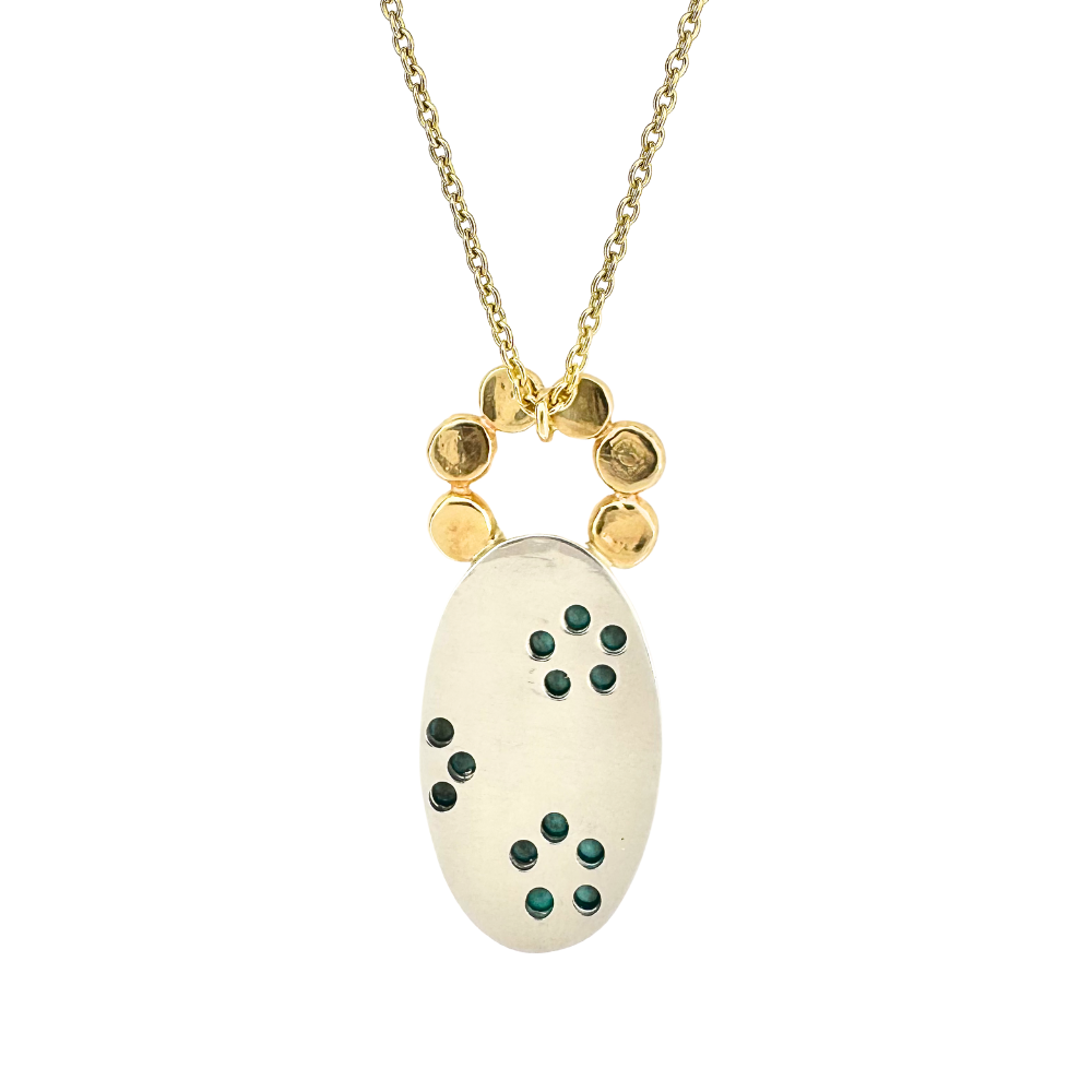 Turqiouse and Floret Pendant