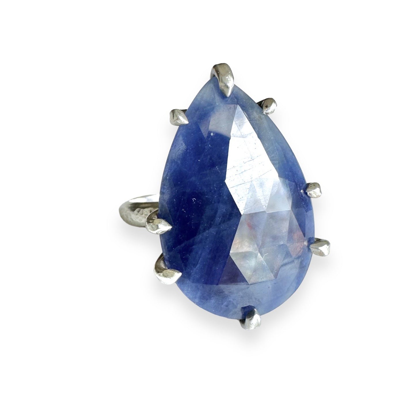 Sapphire Silver Ring