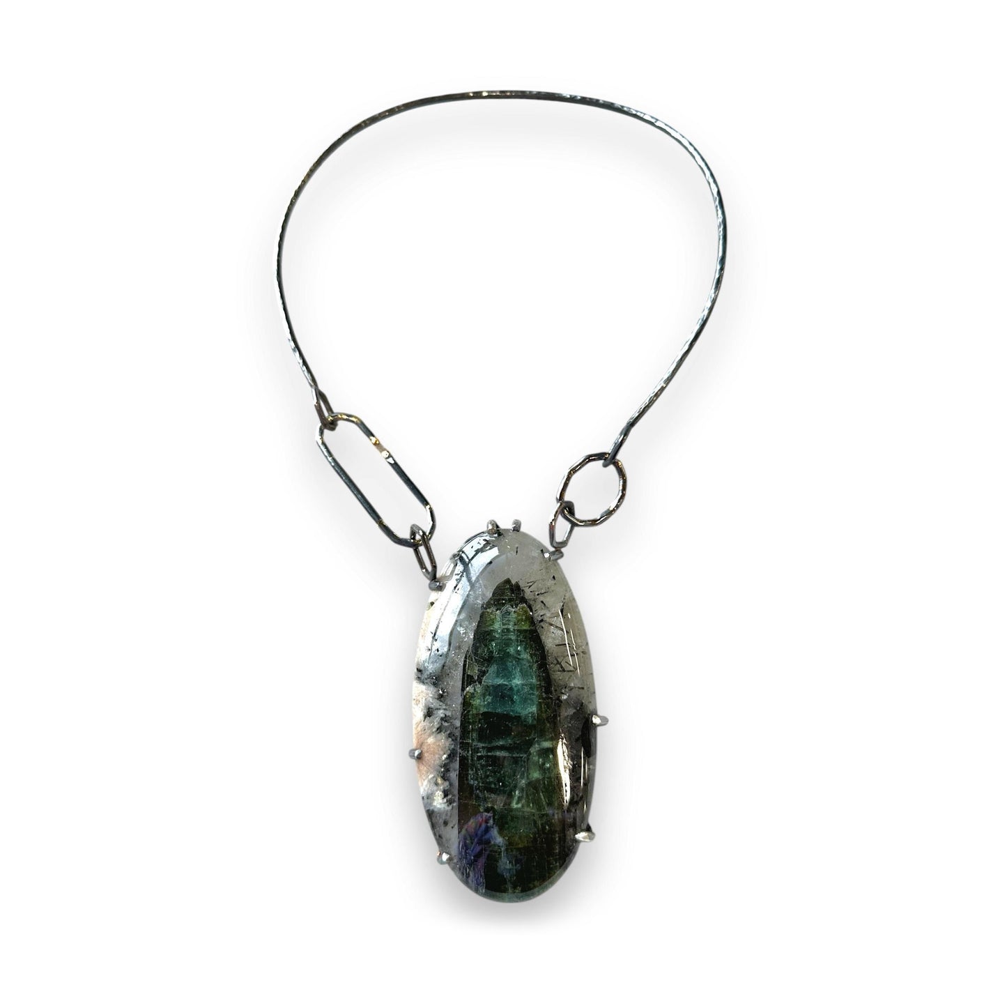 Tourmaline in Matrix Collar