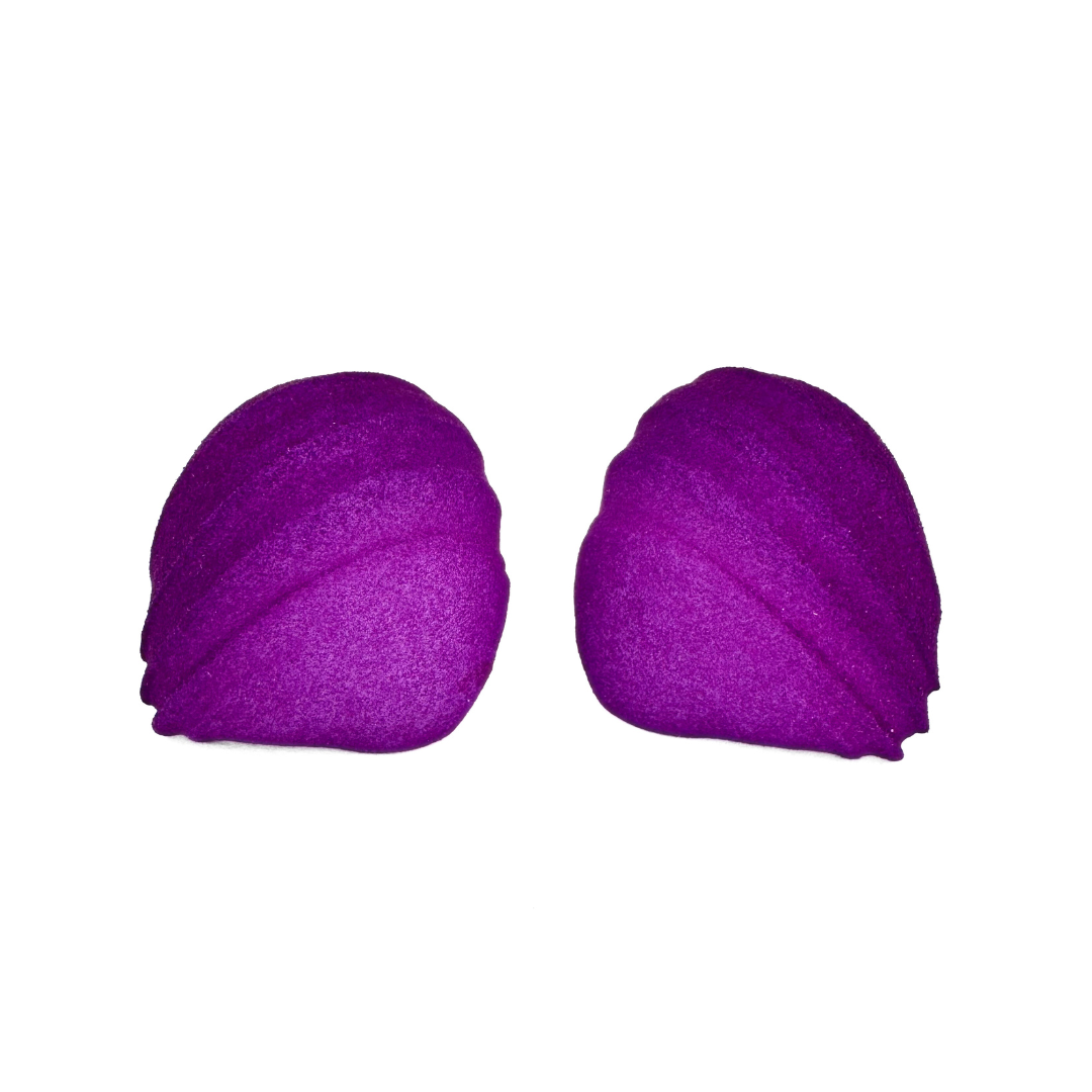 Purple Tangerines – stud earrings (S)