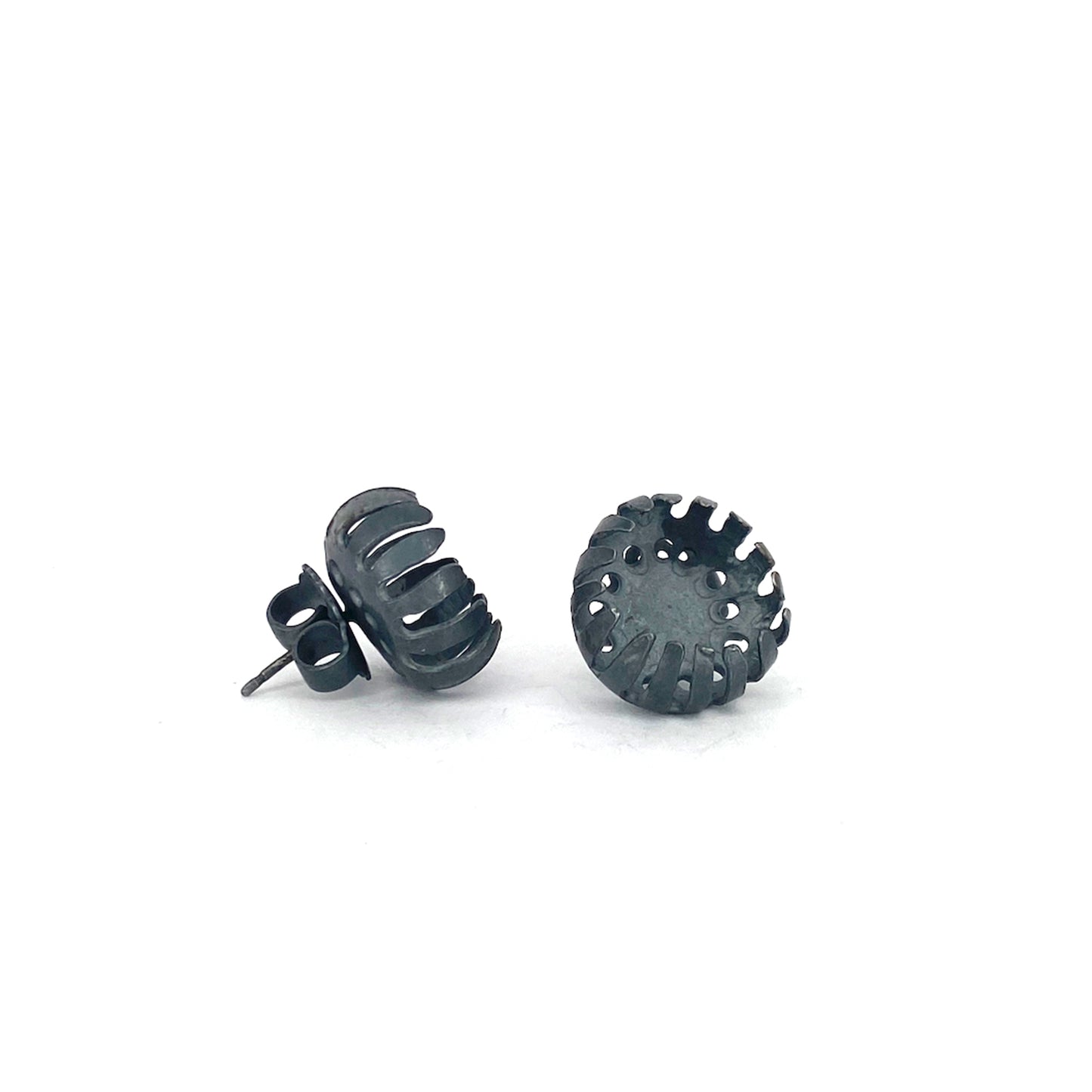Floret Earrings - Black