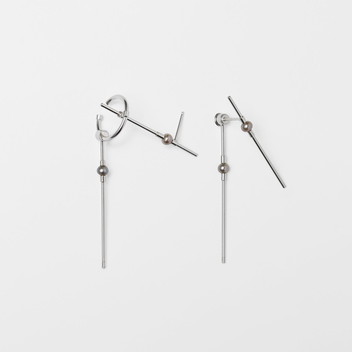 Pearline modular earring set