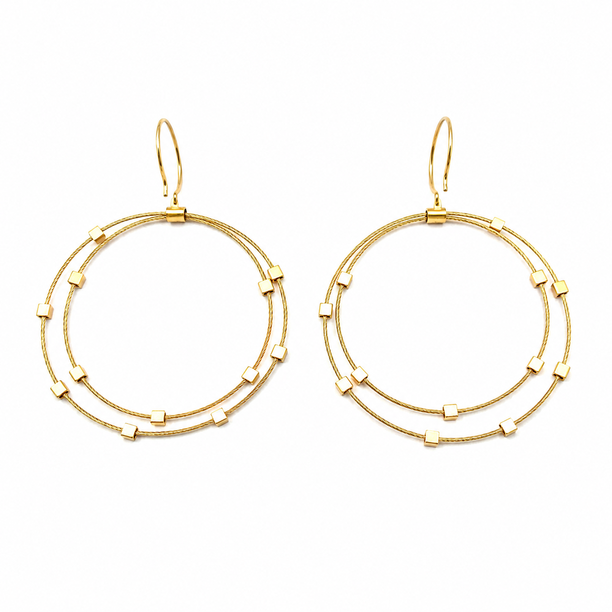 Tab Hook Earrings