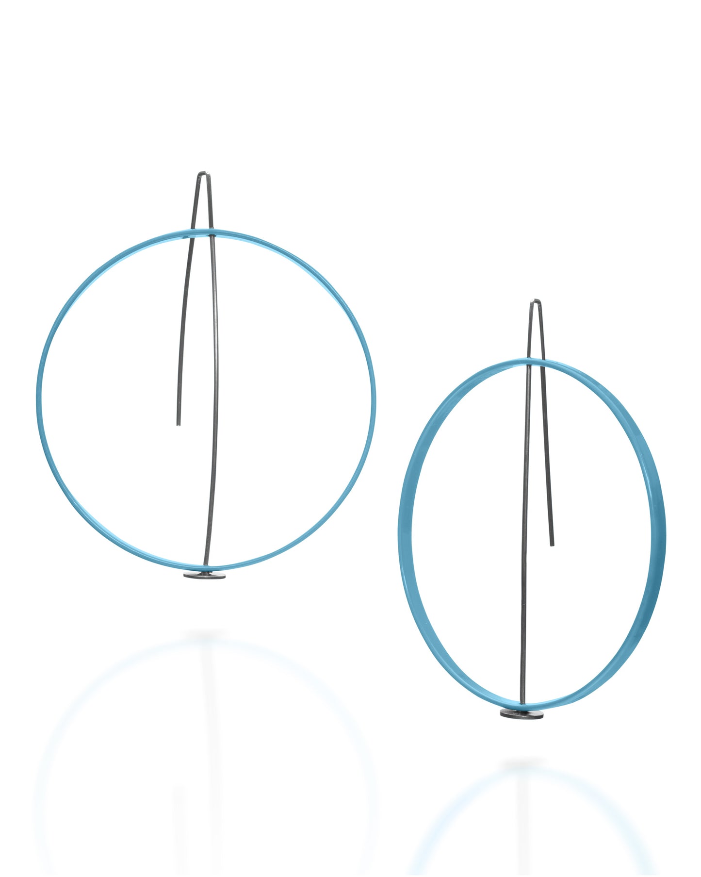Simple Circle Earrings Small