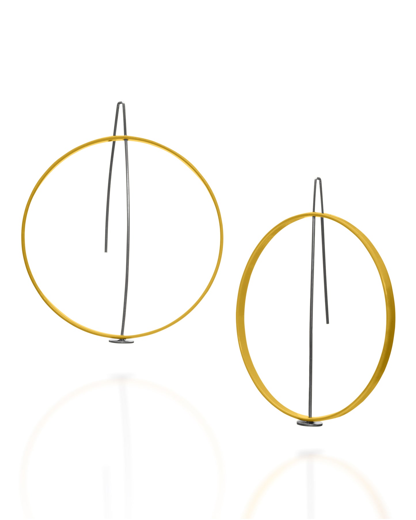 Simple Circle Earrings Small
