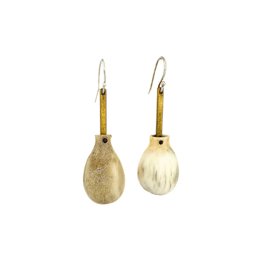 Antler Bulb Earings