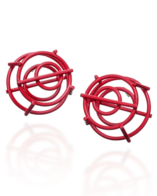 Simple Circle Earrings Small