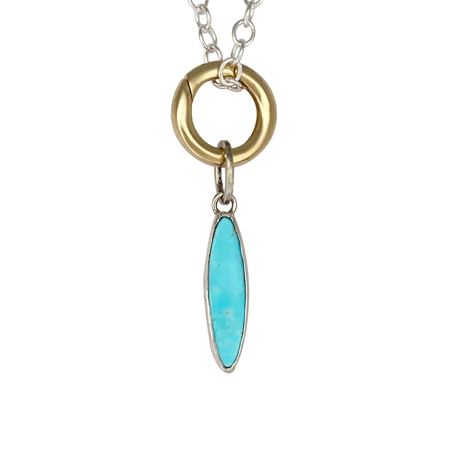 Oval Turquoise Charm
