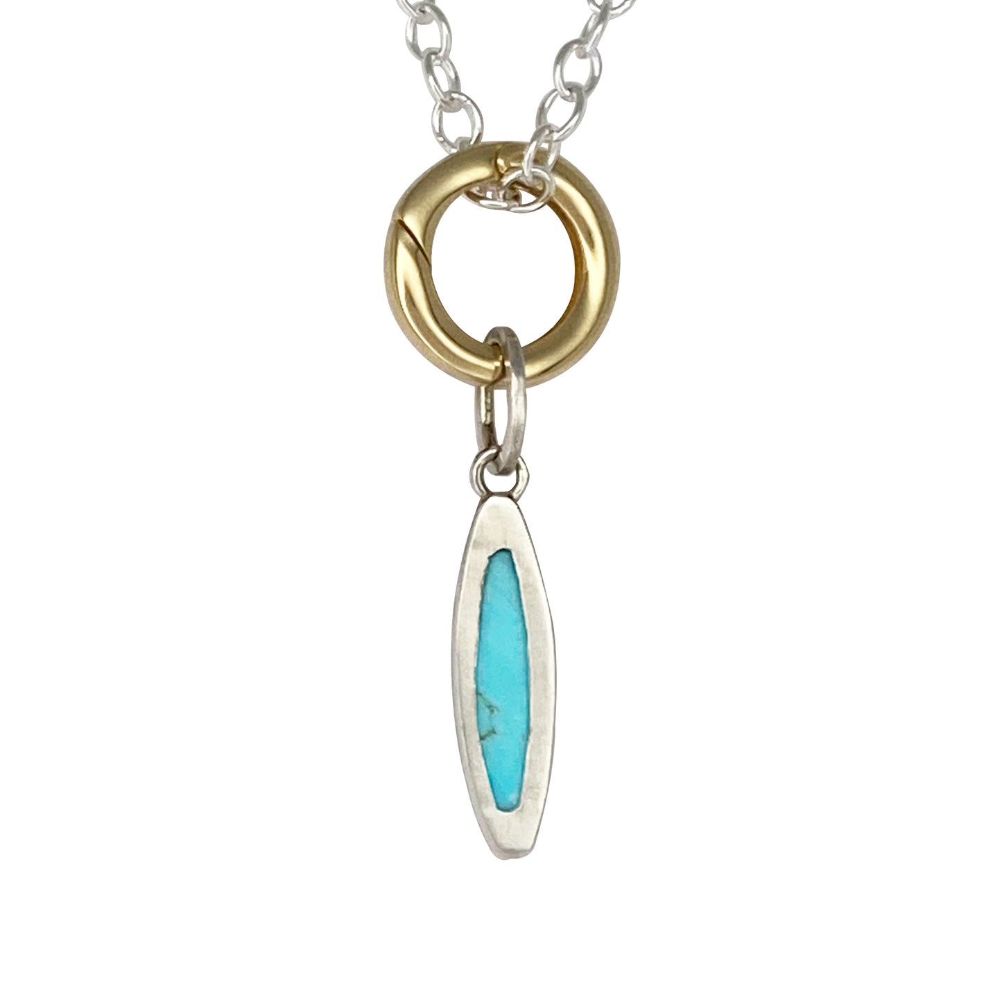 Oval Turquoise Charm