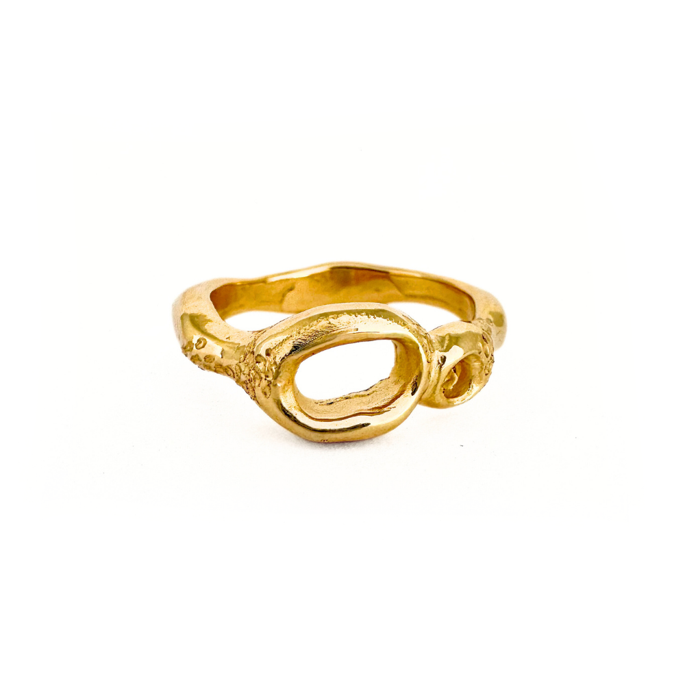 Open Coral Ring