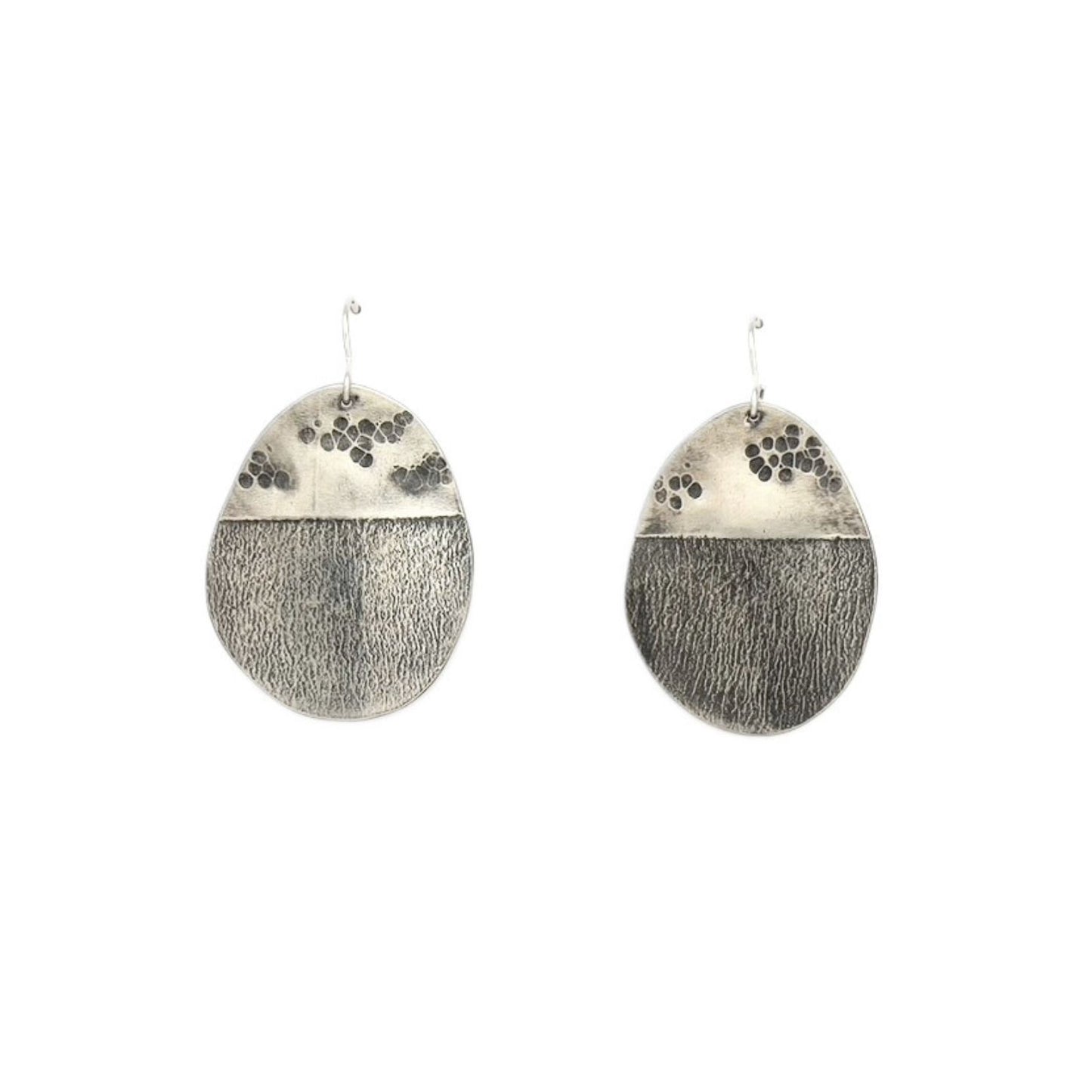 Silver Landscape Earrings 82