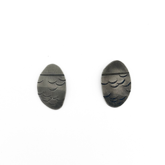 Silver Landscape Earrings 90