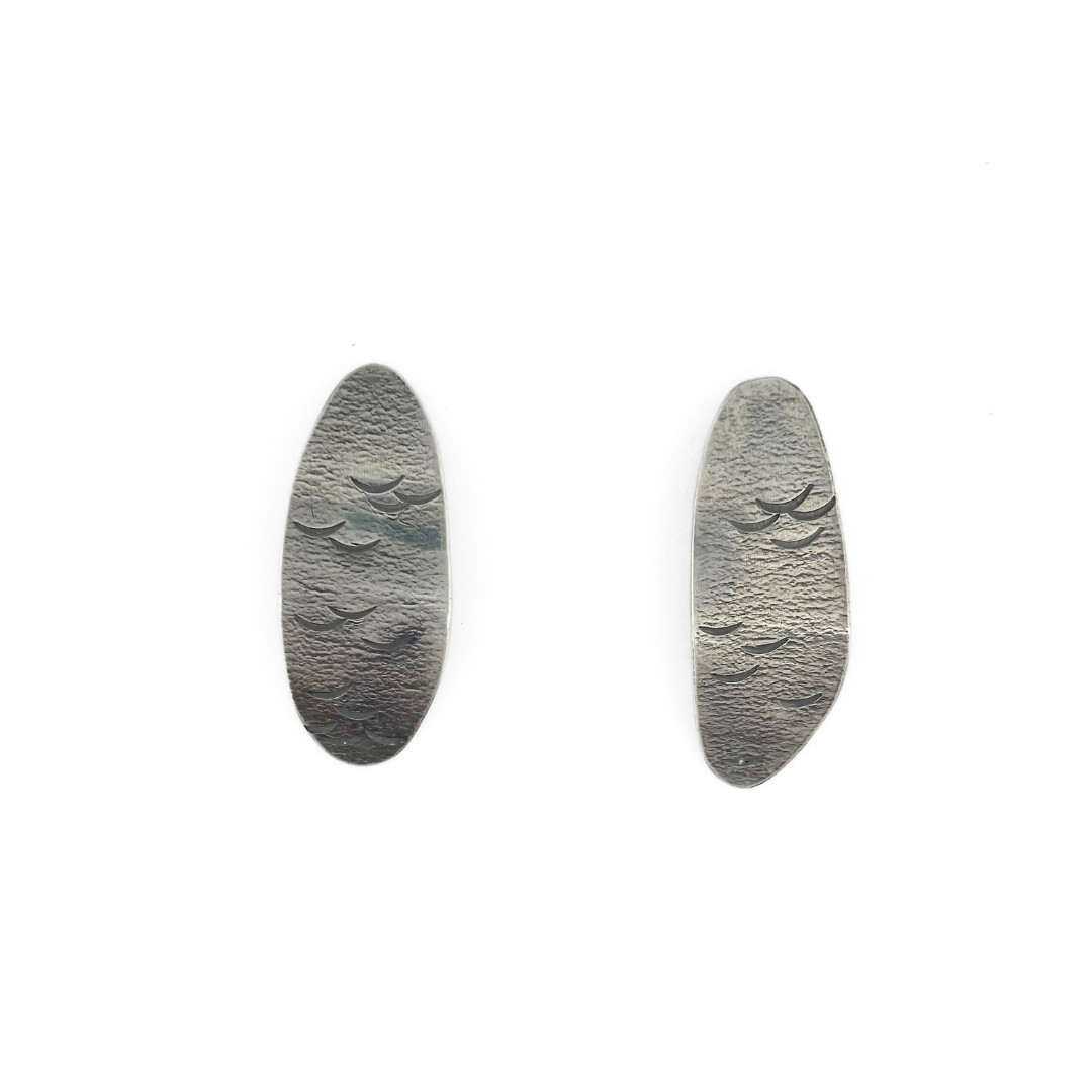 Silver Landscape Earrings 92