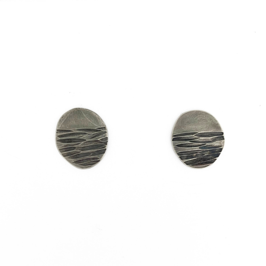 Silver Landscape Earrings 96