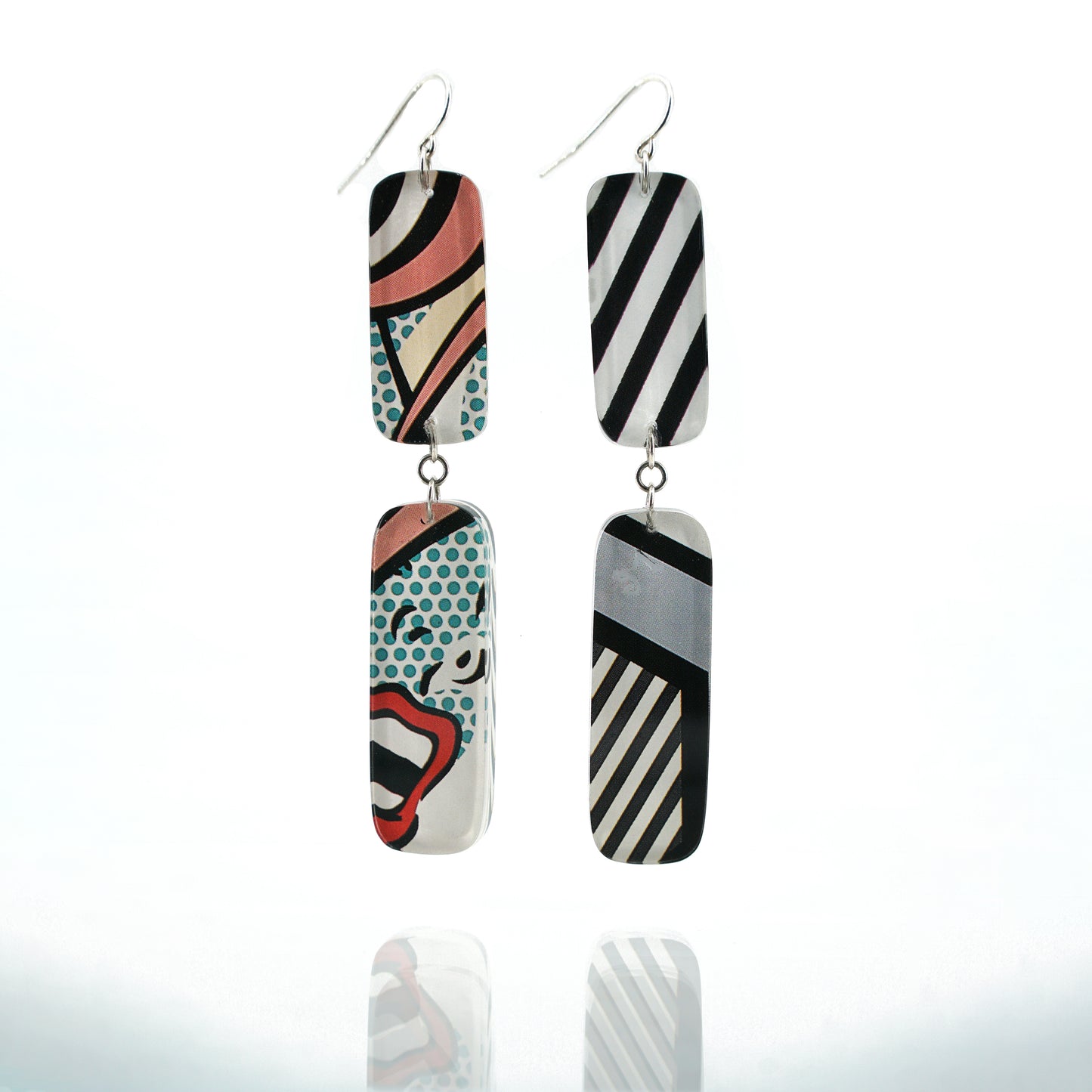 Pop Art Reversible 2 Tier Drops