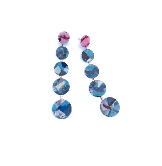 Blue & Pink Melange