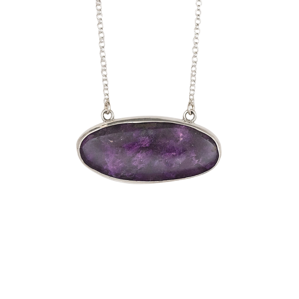Oval Sugilite Pendant