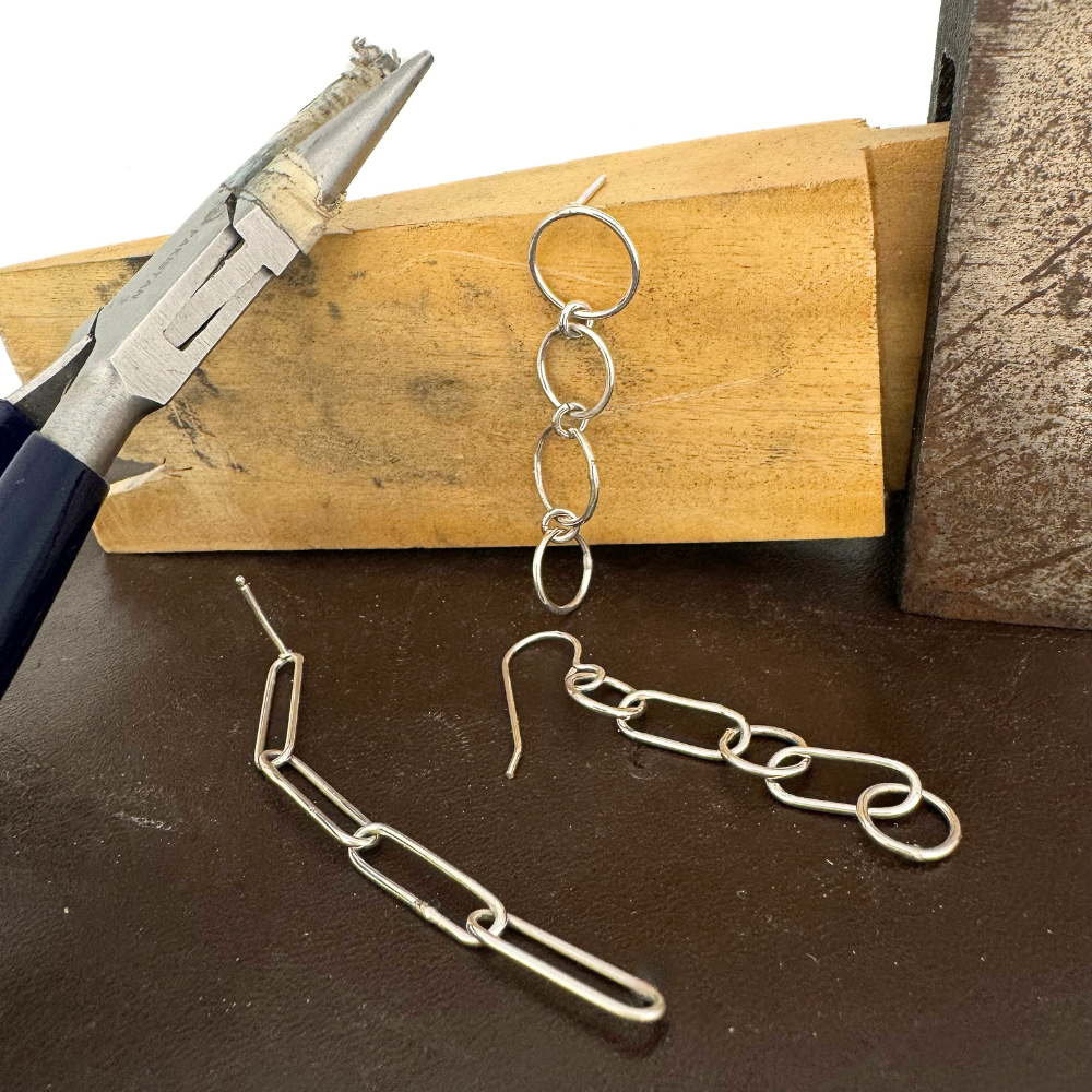 Link Earrings, Wednesday, August 13th, 5-8pm, one session