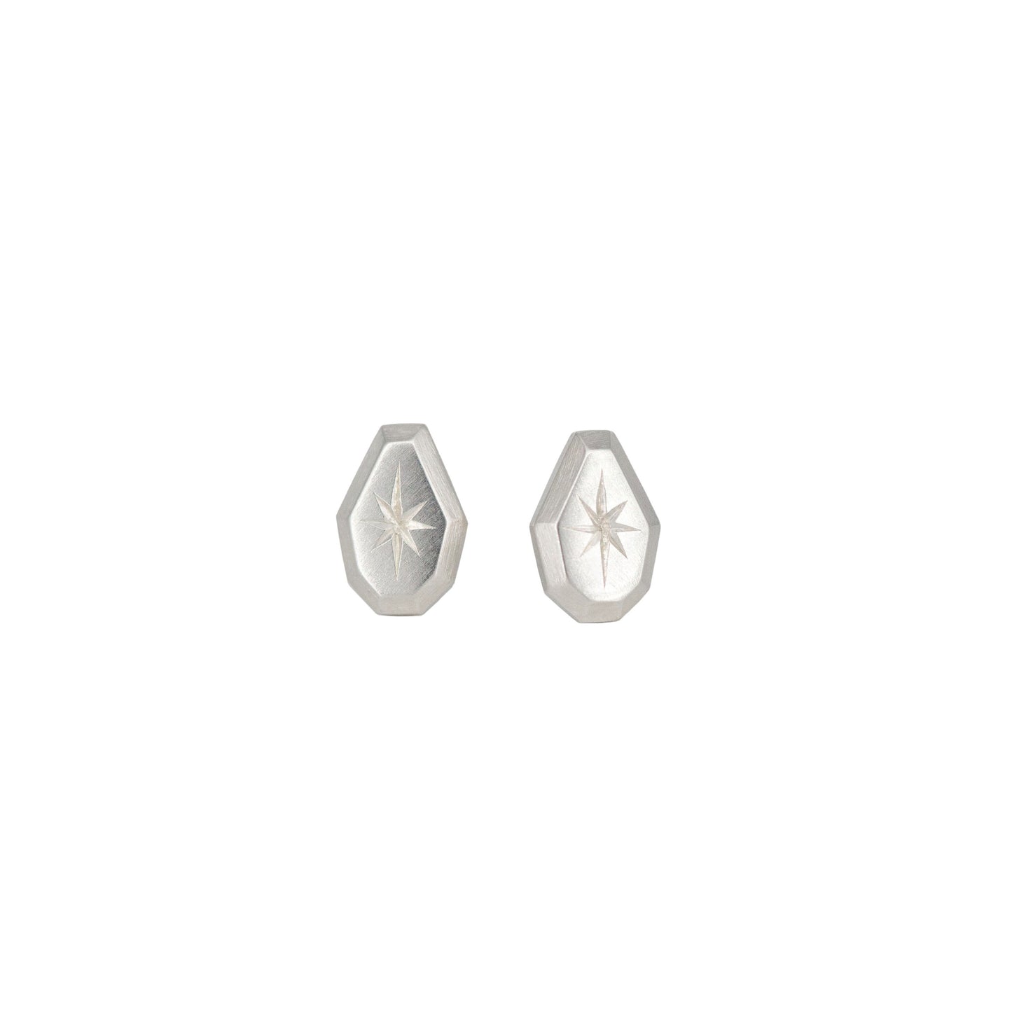 Mini Signet Studs (teardrop)