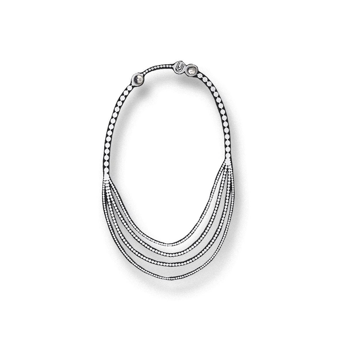 Pearl Thin Mini Necklace