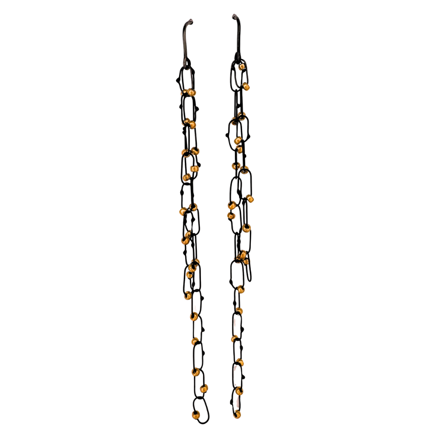 Constellation Earrings - Delicate Line Drops