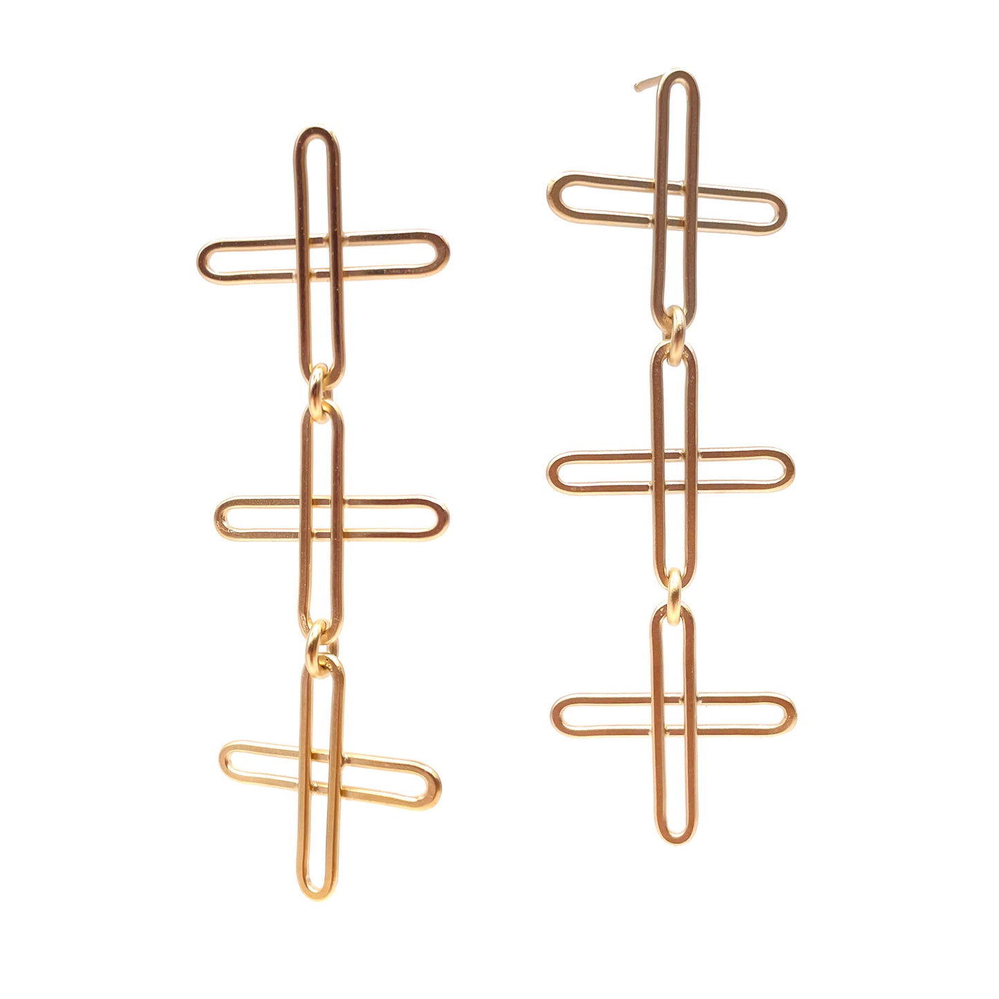 Plus Chain Earrings