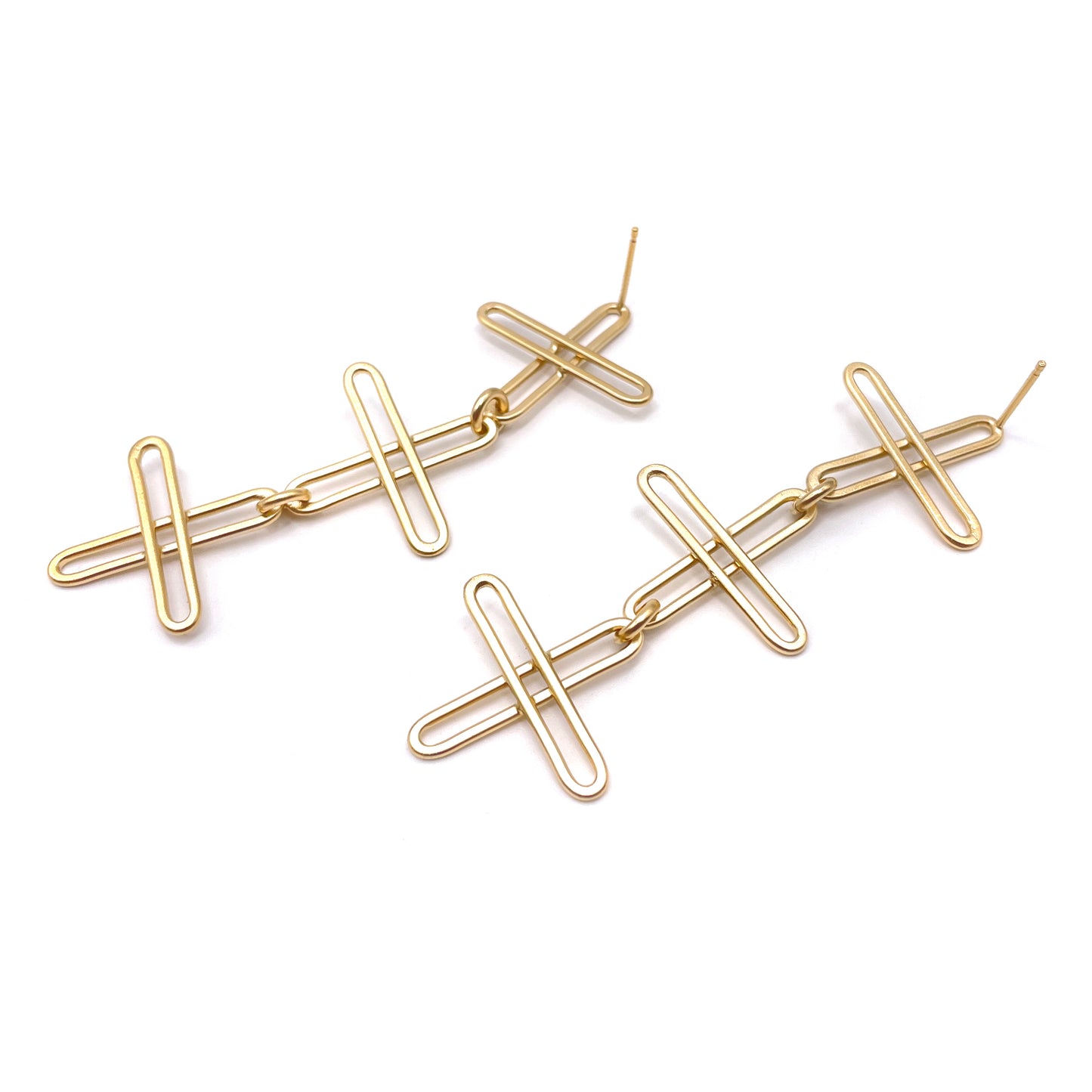 Plus Chain Earrings