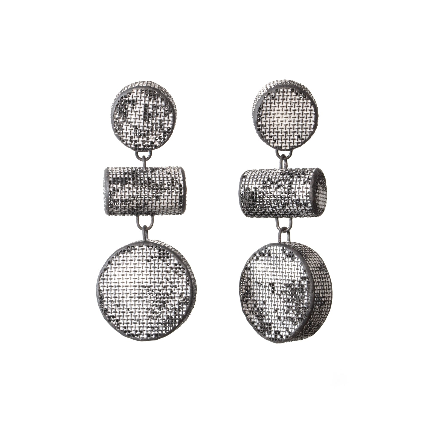 Circle, cylinder, circle dangles.