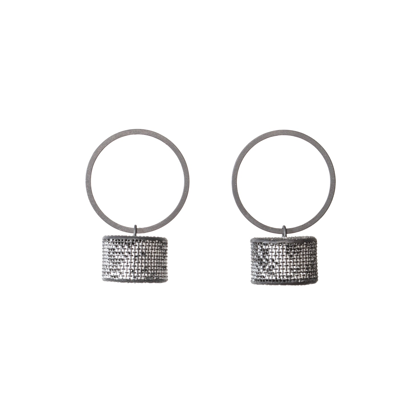 Cylinder dangles on circle
