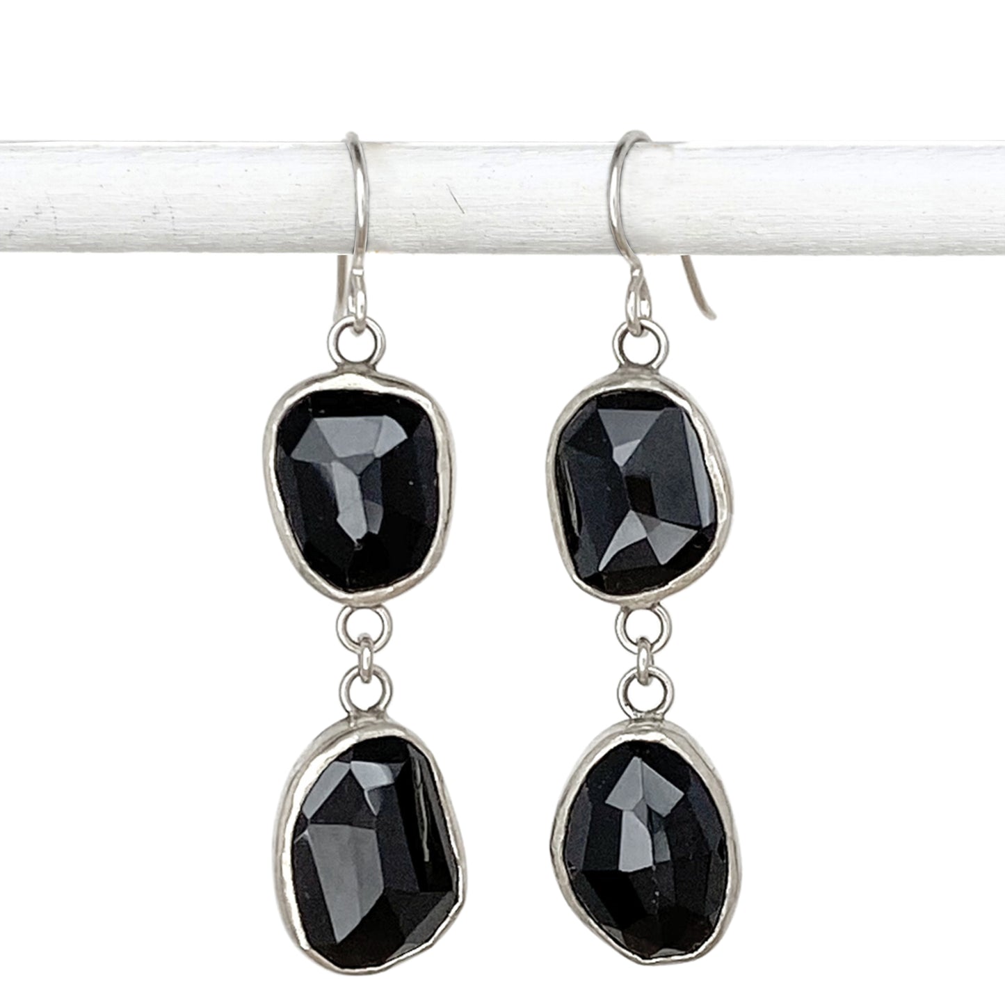 Spinel Double Drop Earrings