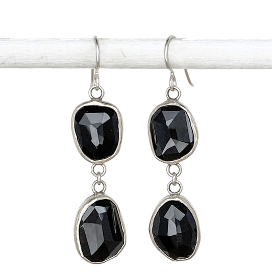 Spinel Double Drop Earrings