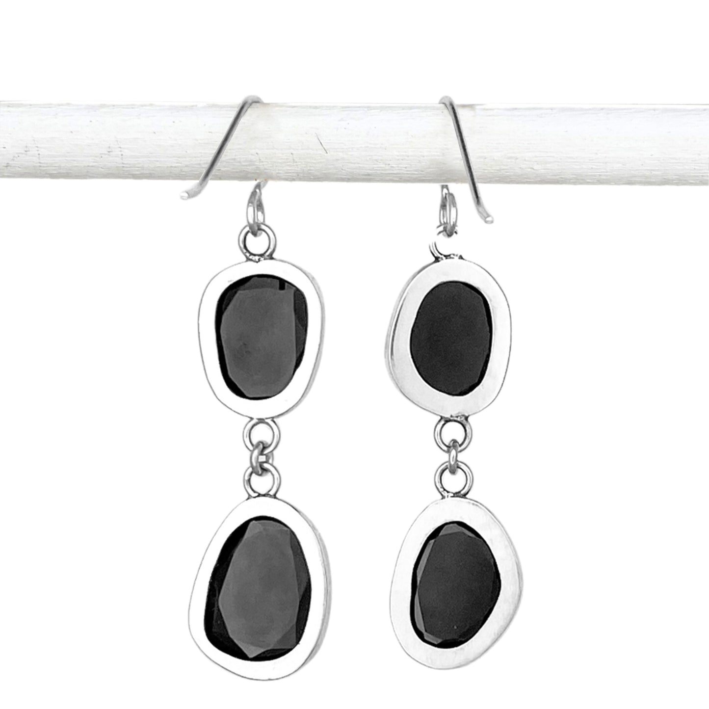 Spinel Double Drop Earrings