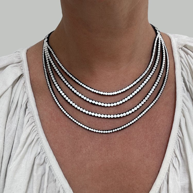 Pearl Thin Mini Necklace