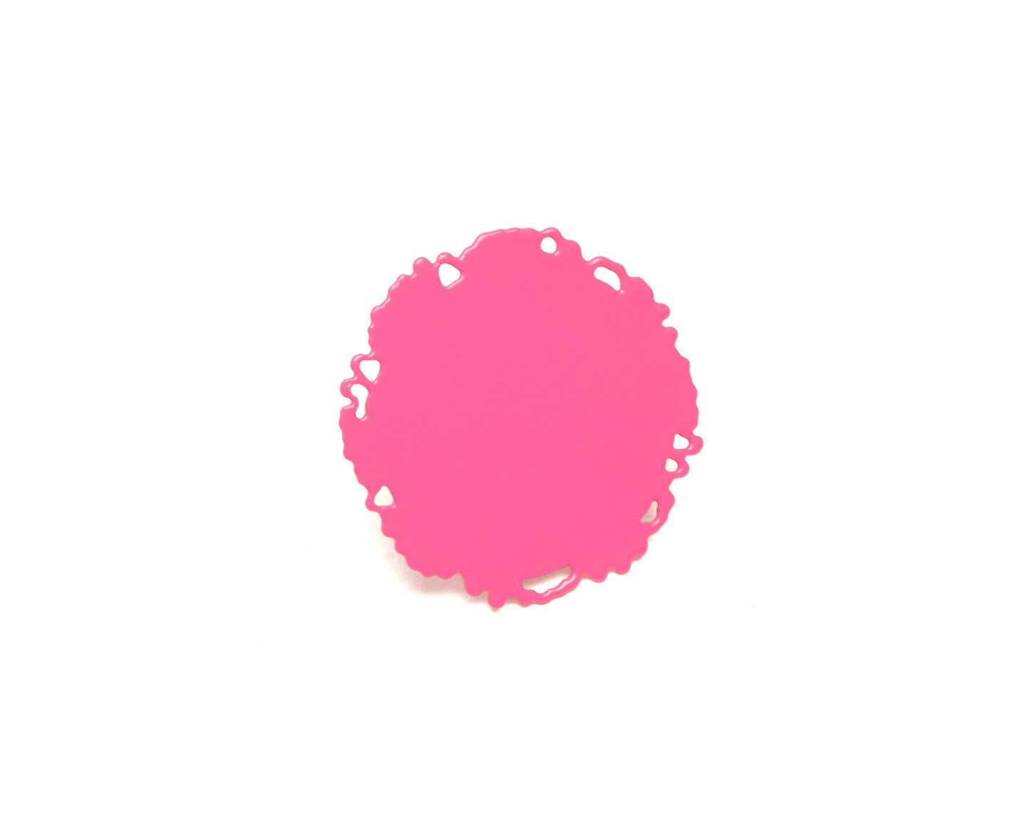 Pierced Lace Ring 02 - hot pink