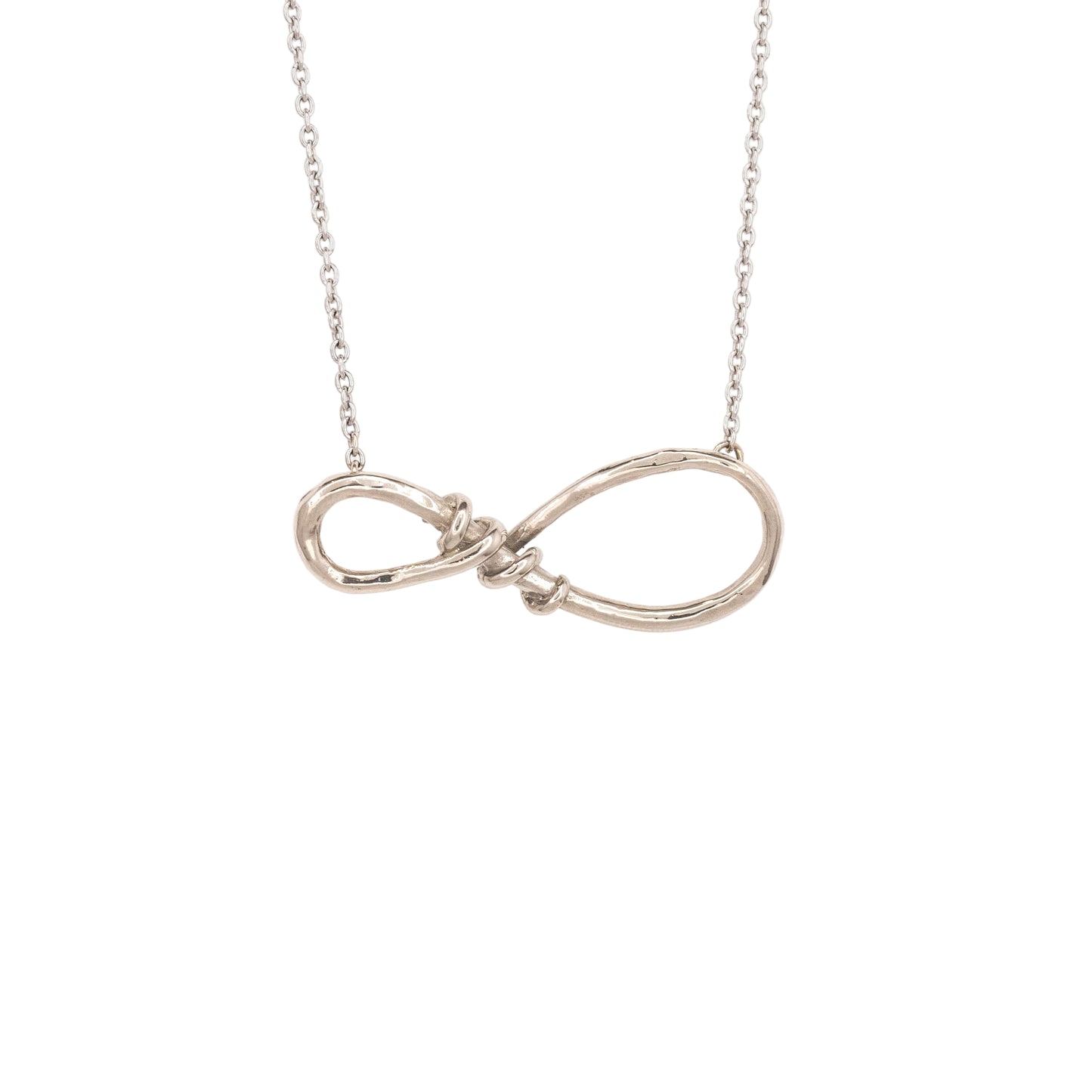 14k Fluid Link Yellow or White Gold Necklace